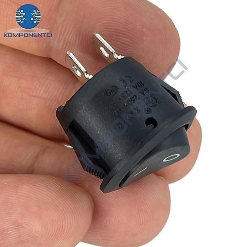 IC-133-5 Yuvarlak I��ks�z Anahtar On-Off 2P