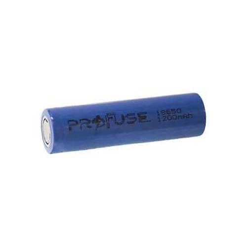 3.7V 1200mAh 18650 Li-ion �arjl� Pil - Ba�s�z