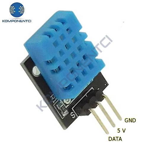 DHT11 Is� ve Nem Sens�r Mod�l�