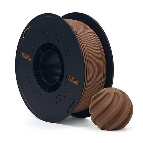 Filamood PLA+ Y�ksek Kaliteli Kahverengi Filament 1.75mm 1Kg