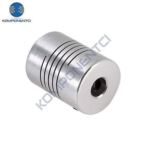 5x8mm Esnek Kaplin Alminyum 3D Yazc CNC Uyumlu
