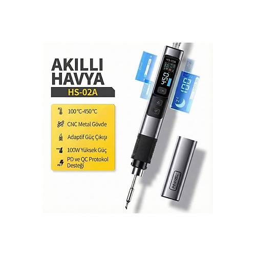 HS 02A Ak�ll� Elektrikli Havya 100W