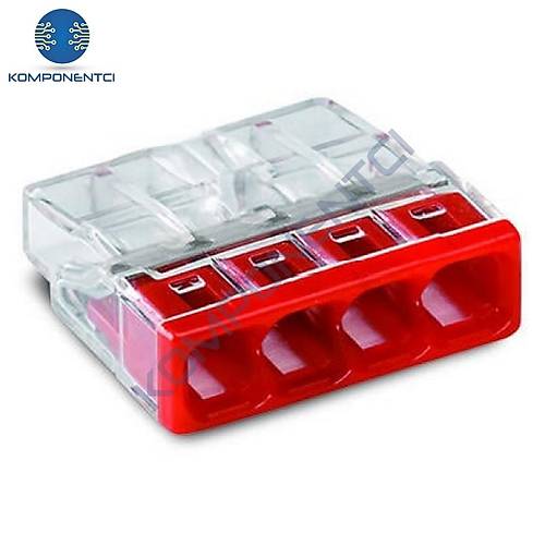 Gwest GW-2.5-4 Ge�meli Buat Klemens K�rm�z��1 Adet