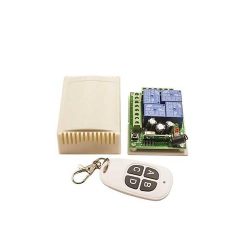 4 Kanal 12V RF Uzaktan Kumanda Al�c� Verici Mod�l Seti