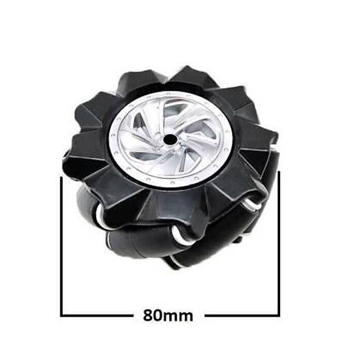 80mm Omni Mecanum Tekerlek - Sa�