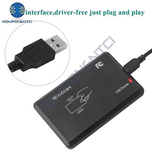 13.56 MHz RFID Kart Etiket Okuyucu Rfid USB Card Reader