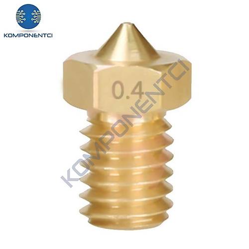 3D Yaz�c�-Printer M6 1.75mm / 0.4mm V5-V6 Pirin� Nozzle