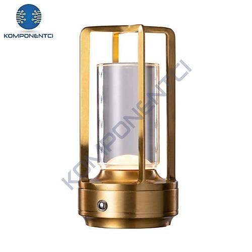 Cata Vegas Gold �arjl� Masa Lambas��CT-8439