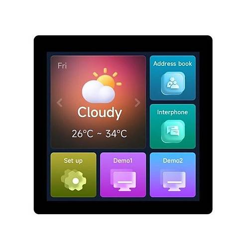 ESP32-S3 4 Inch 480x480 Kapasitif Dokunmatik Ekran Geli�tirme Kart�