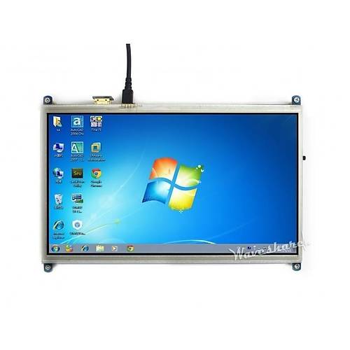 Raspberry Pi 10.1'' 1024x600 HDMI Dokunmatik