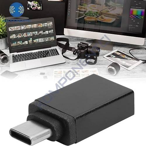 Divex Type-C Erkek USB3.0 Di�i Adapt�r �evirici Siyah DO-182
