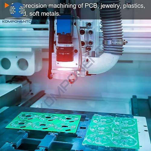 0.7mm PCB Matkap Ucu Seti - 10 Adet (Kutulu)
