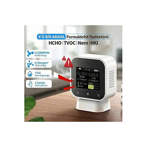 SFD-02 4'� 1 Arada Dokunmatik Hava Kalitesi �l��m Cihaz�