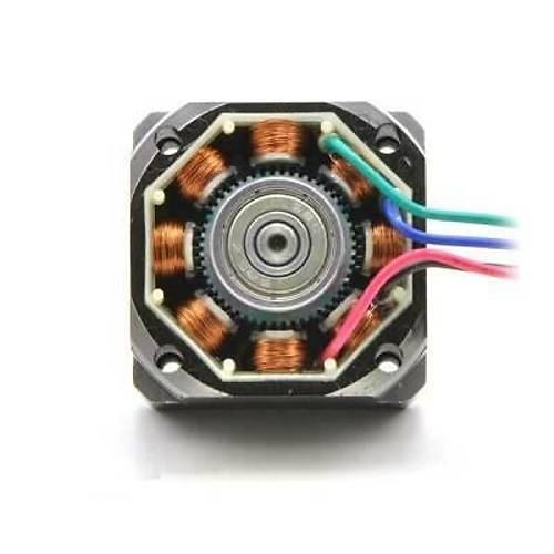 NEMA 17 38 cm Vidal� Milli Bipolar. 200 Ad�m. 42�38mm. 2.8V Step Motor - SY42STH38-1684A