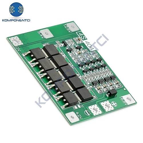 4S 40A BMS 18650 Pil Koruma Devresi Standart Versiyon