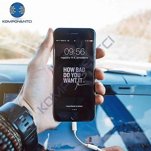 Divex�Lightning to 3.5mm Jack D�n��t�r�c� Adapt�r DC-172