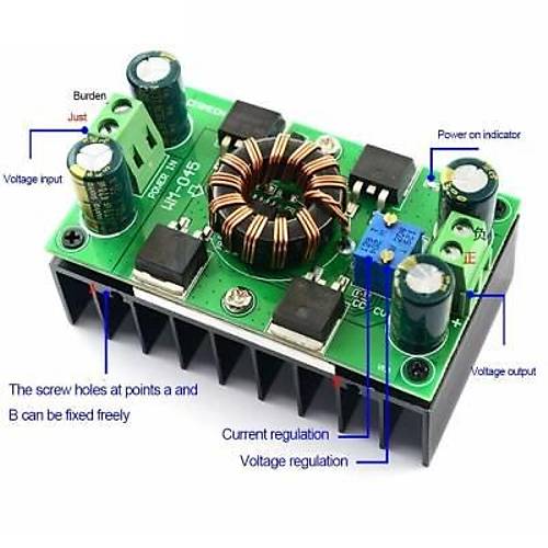 WM-045 DC-DC 150W Voltaj Y�kseltici ve D���r�c� Reg�lat�r Mod�l�