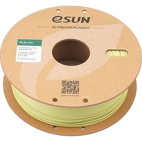 eSUN PLA-HS 1.75mm Hardal Ye�ili H�zl� 3D Yaz�c� Filament