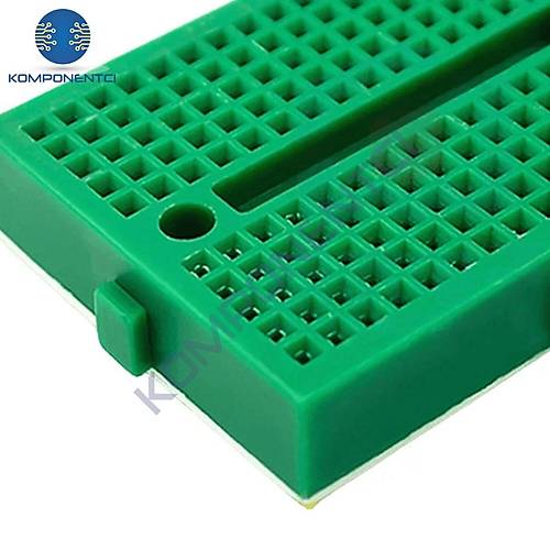 Mini Breadboard Yapkanl 170 Pin Yeil