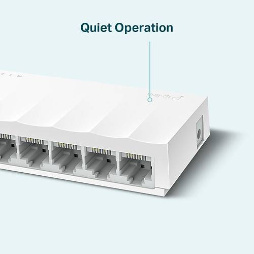 TP-Link LiteWave LS1008 8 Port 10/100 Mbps Masa�st� Ethernet Switch