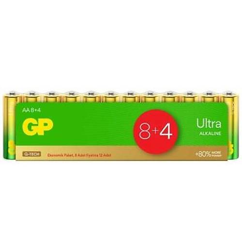GP Ultra 12'li AAA Kalem Pil - Ekonomik Paket