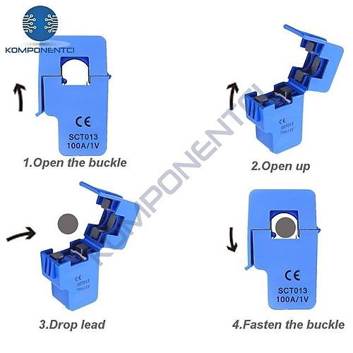 SCT-013 0-100A Ak�m Sens�r�