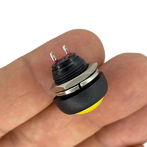 IC-184 Plastik Push Buton 12mm Sar PBS-33B