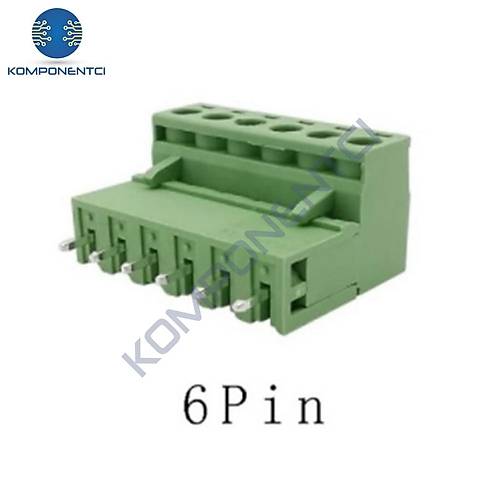 6 Pin 5.08mm Ge�meli 180C Tak�m Klemens