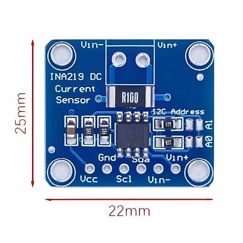 INA219 I2C ift Ynl Akm Sensr Modl
