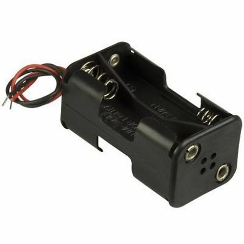 IC-234 AA 4'l� Pil Yata�� Pil Yuvas� Pil Kutusu �ift Tarafl� S�rt S�rta
