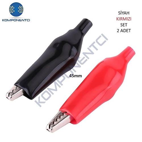 IC-248B Kablosuz Krokodil 45mm Set 2 Adet