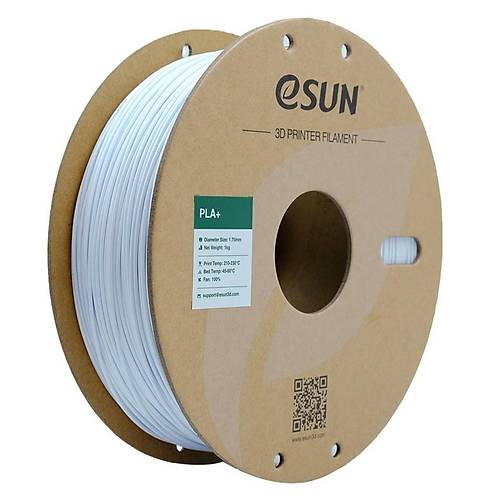 eSUN So�uk Beyaz Pla+ Filament 1.75mm 1 KG