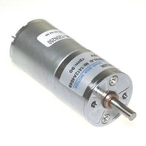 KGA25 12V 90Rpm 25mm Red�kt�rl� Dc Motor