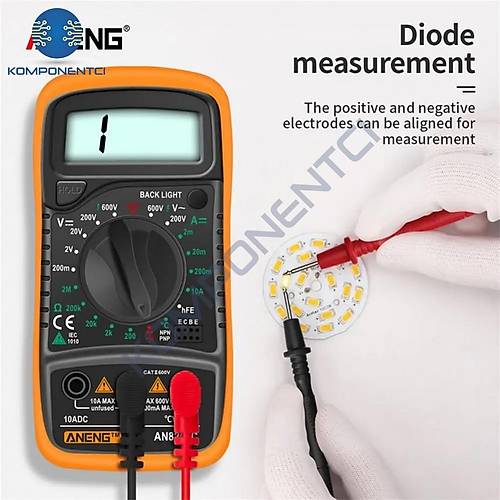 Aneng AN8205C Dijital Multimetre (Sar�)
