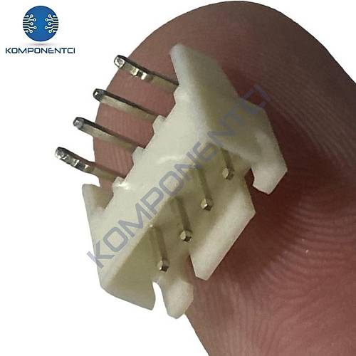 4 Pin JST S4B-XH-A (LF)(SN) 2.5mm 90C Konnekt�r Erkek