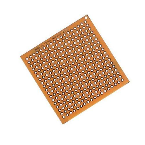 5x5 Delikli Bakr Plaket 50x50mm