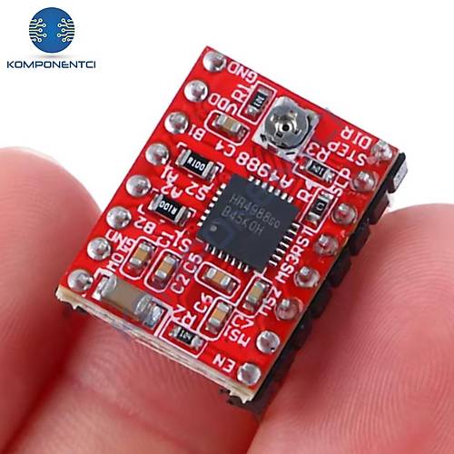 A4988 Step Motor Src Kart 2A + Alminyum Soutucu