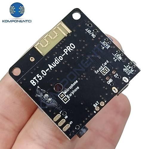VHM BT5.0 Pro Bluetooth Ses Al�c� Kart� Bluetooth 5.0 Mp3 Mod�l� Pro Mikrofonlu