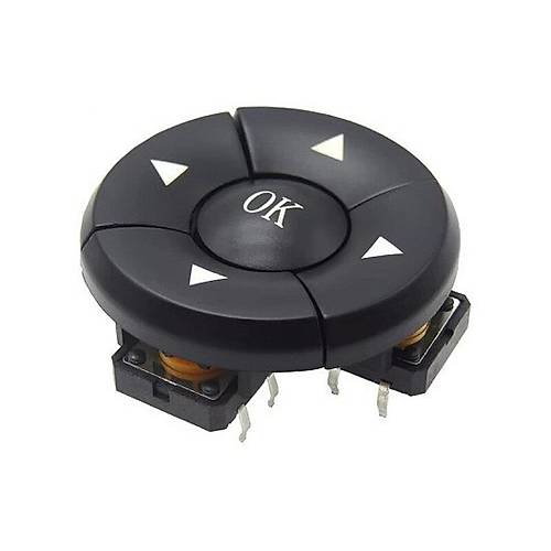 5 Adet Y�n Kombinasyonlu 12mm Tact Switch Seti