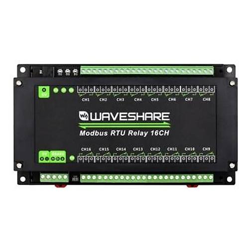 16 Kanall� Modbus RTU Ethernet R�le Mod�l� -  RS485 Aray�z�