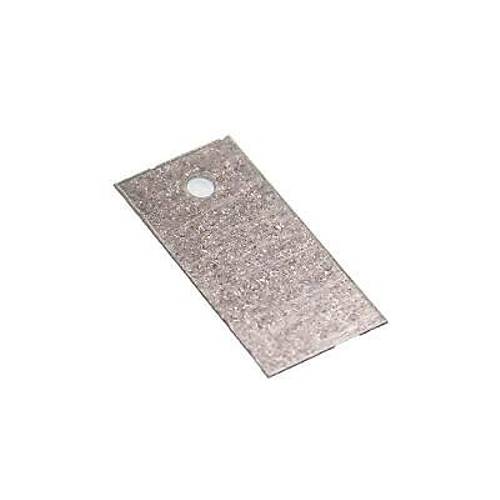 Mini Galvaniz (�inko) Levha 30x15.5x0.5mm