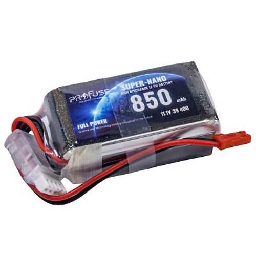 11,1V 3S 850mAh 40C Lipo Batarya