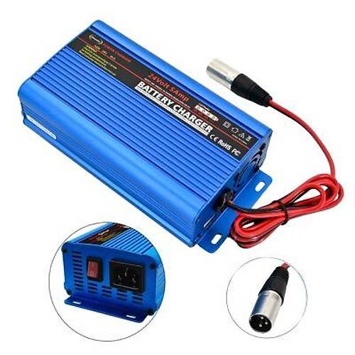 EPA150-24 24V 5A Ak�l� Tekerlekli Sandalye �arj Cihaz�