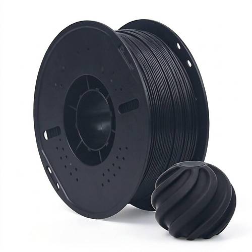 Filamood PLA+ Y�ksek Kaliteli Siyah Filament 1.75mm 1Kg