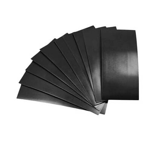 18650 Pil Kaplama Makaronu Siyah - 10 Adet