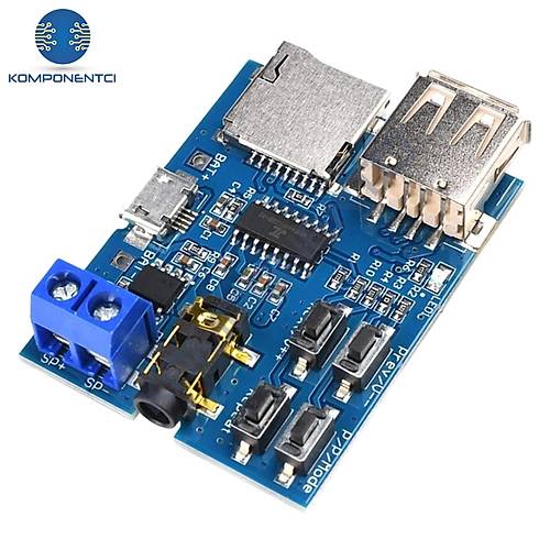Amplifikat�r Devresi Mono 3W / MP3 �alar Devresi