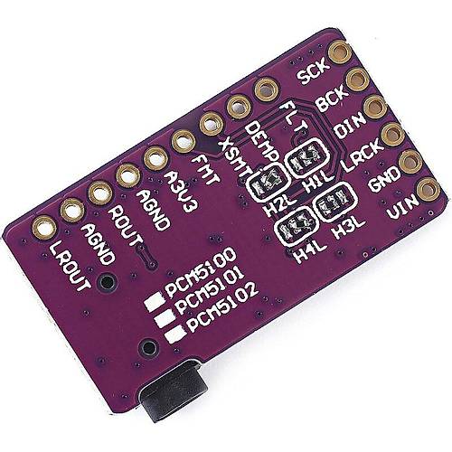 PCM5102A I2S DAC Dekoder Ses Mod�l� 32Bit 384kHz