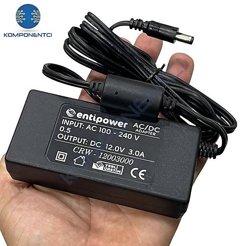 12V 3A AC-DC Adapt�r Priz Tipi