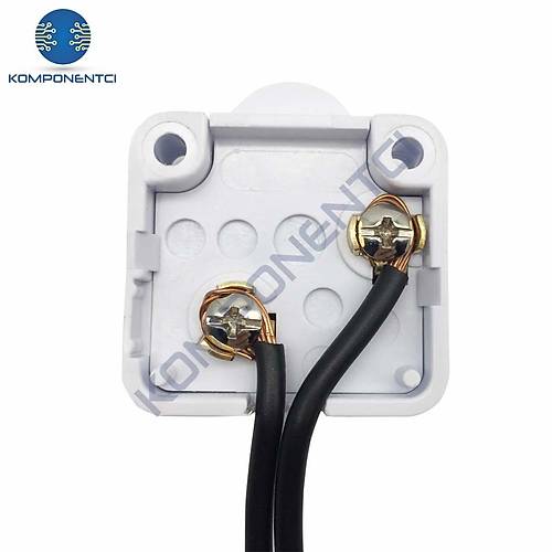 IC-187E Ters Dolap Anahtar� S�va �st� Kapak Switch Siyah