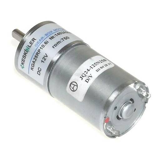 KGA-25 12V 1000Rpm Red�kt�rl� Dc Motor